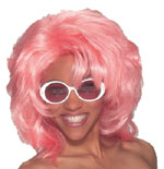 Workin' Girl Wig (Pink)